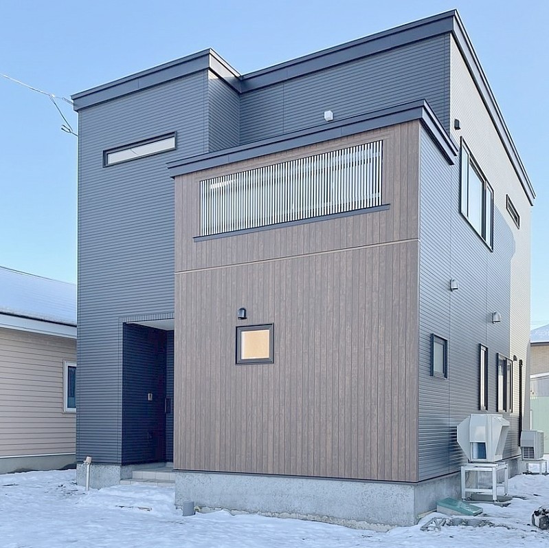 函館市桔梗の新築住宅モデルハウスが完成いたしました